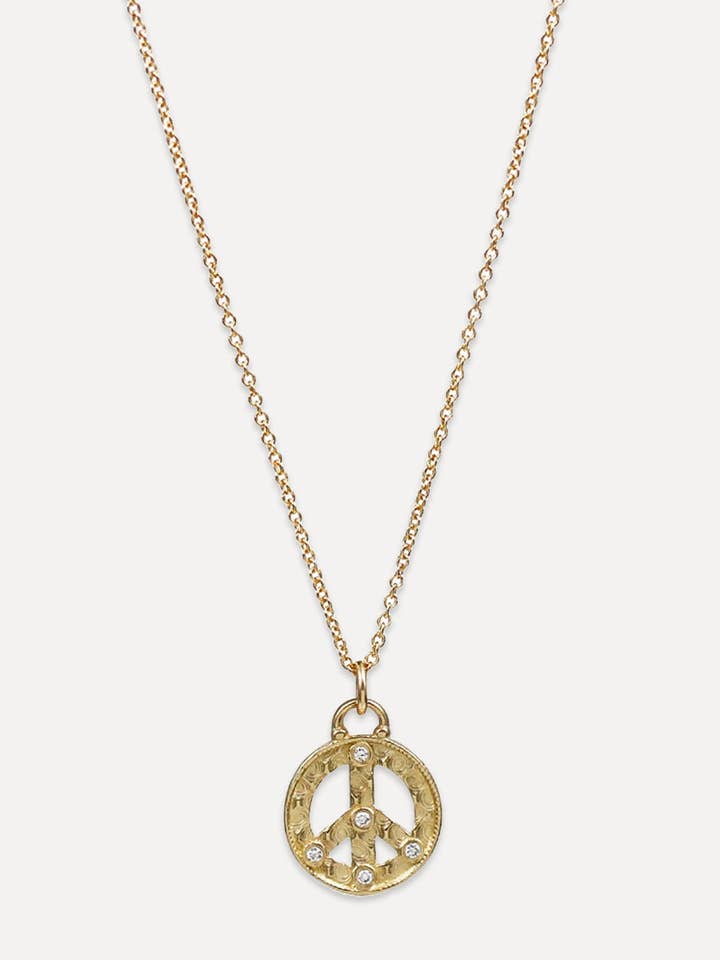 Peace Necklace for wholesale by Lulu Designs