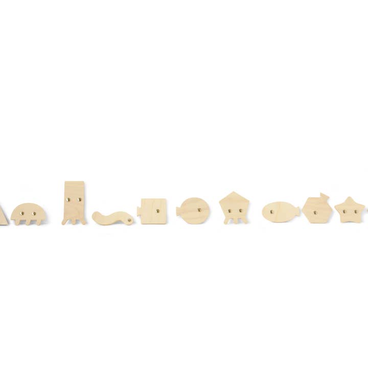 Babai – Großhandel Holzspielzeug – Kinder – Angelspiel auf den Magneten. Lustige Geometrie und Farben9