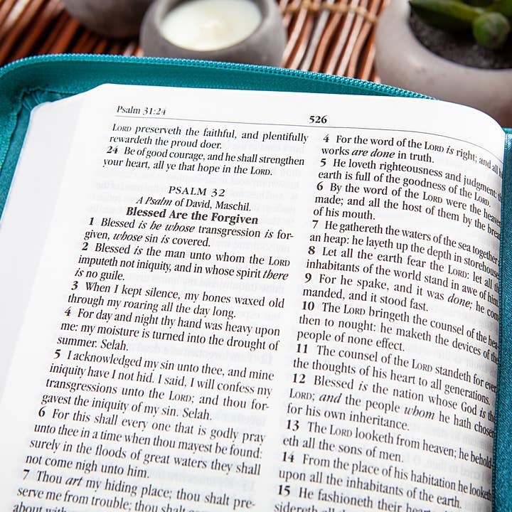 BroadStreet Publishing Group, LLC - Wholesale Religion - KJV Bible - Turquoise - Zippered Cover (Faux Leather)7