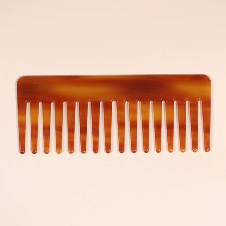 Talis Collection - Wholesale Hair brush/comb - Hair Comb Wide-Tooth Acetate Eco-Friendly5