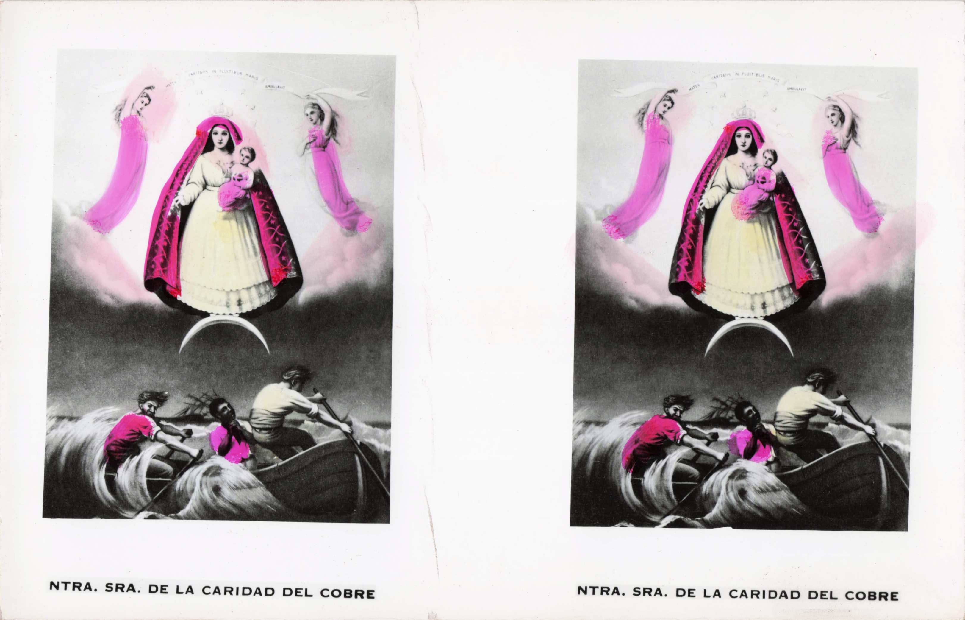 Tesoros Trading Company - Wholesale Religious Card -  Religious Hand-Tinted Card, Mx.- Asst. Virgin Maria Images10