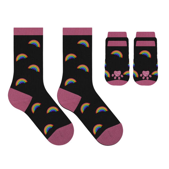 Extreme Fit Wholesale - Wholesale Pet Socks - Dog - 24-PAIRS PET & OWNER SOCKS WITH FREE DISPLAY