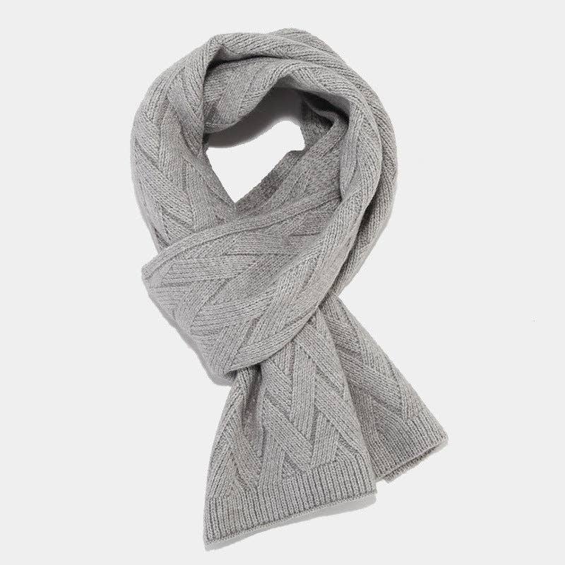 Dipped Shop - Wholesale Winter Accessory Set - Women's - 3PCS Solid Color Twist Hat & Scarf Sets DPHS034415