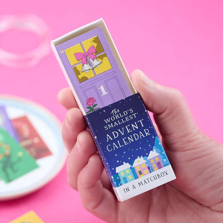 The World's Smallest Advent Calendar In A Matchbox for wholesale by Marvling Bros Ltd