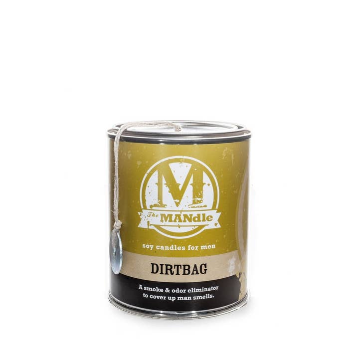 Eco Candle Company - Wholesale Jar/Filled Candle - The MANdle DIRTBAG | citrus odor eliminator