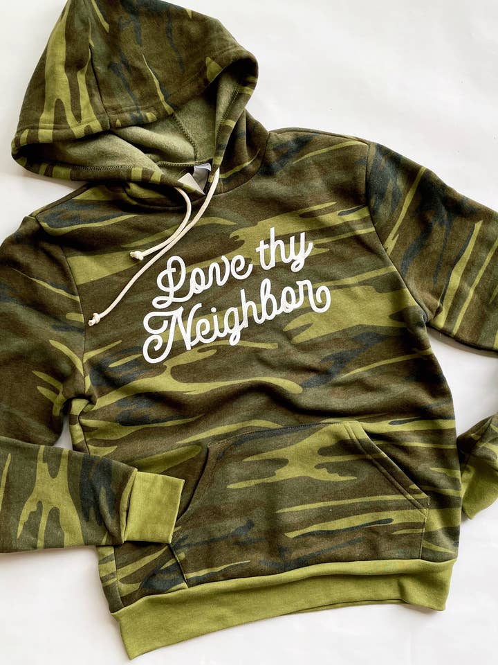 Elsk din nabo hættetrøje for engroshandel hos KLSD