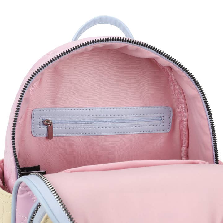 Bioworld Merchandising - Wholesale Backpack - Women's - Disney Mickey Mouse and Minnie Mouse 10.5" Adult Mini Backpack With Movable Characters6