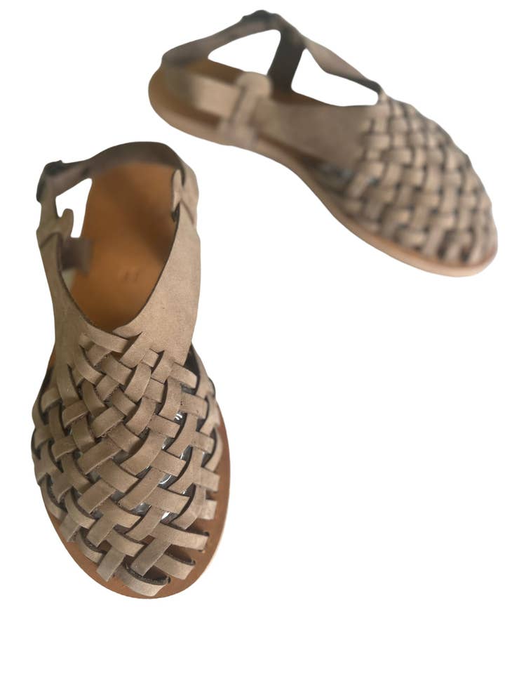 Sandaal van Nyx - Sand Suede voor wholesale door Georgia On My Mind