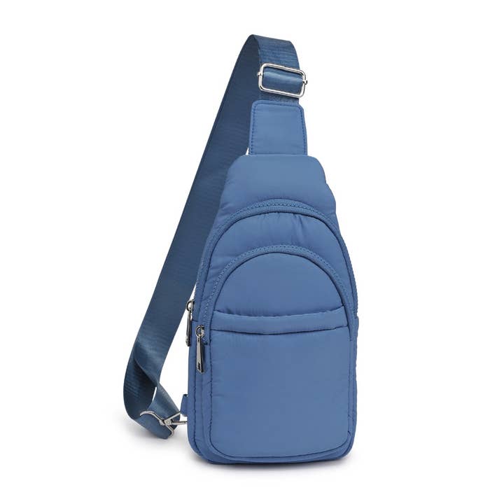 Urban Expressions - Wholesale Backpack - Women's - Kenny Nylon Multi-Compartment Sling Backpack Sling Backpack48
