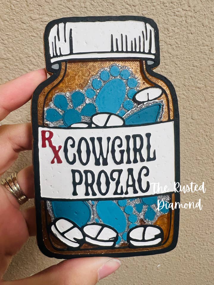 Cowgirl Meds Freshie for wholesale by The Rusted Diamond