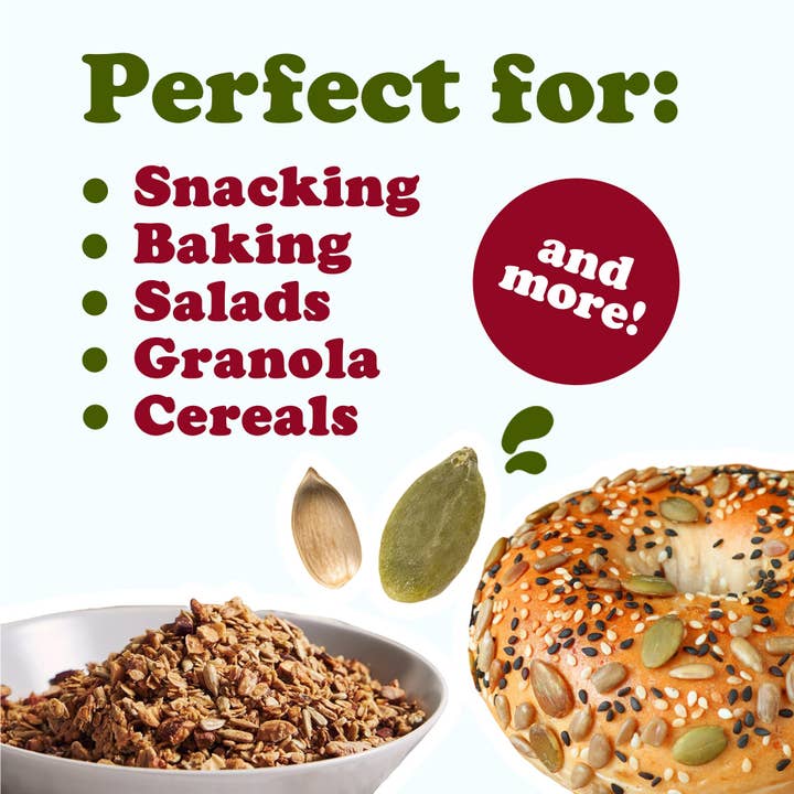 Food To Live - Vendita all'ingrosso Semi/Chicchi - Miscela di Semi di Girasole e Zucca Crudi e Biologici4