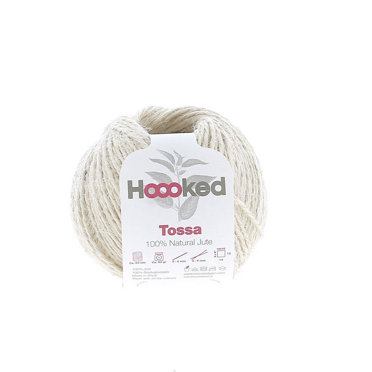 Hoooked Yarns - Wholesale Yarn - Jute Tossa 50g2