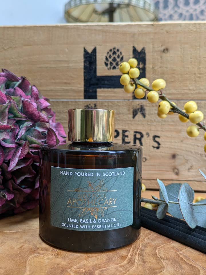 Reed Diffuser - Lime with Basil & Orange (Copy) for wholesale by The Melt Pool