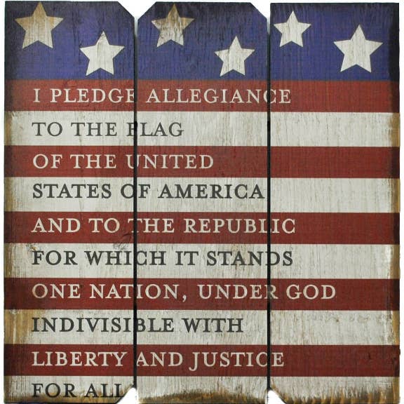 16 x 16 White/Navy/Red Pledge for wholesale by Boulder Innovations