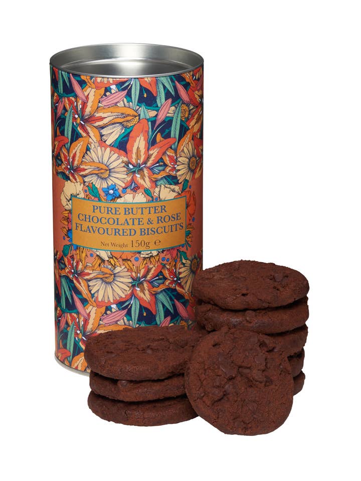 Biscoitos Frida Kahlo com Manteiga Pura, Chocolate e Sabor de Rosa por atacado de Infinity Brands