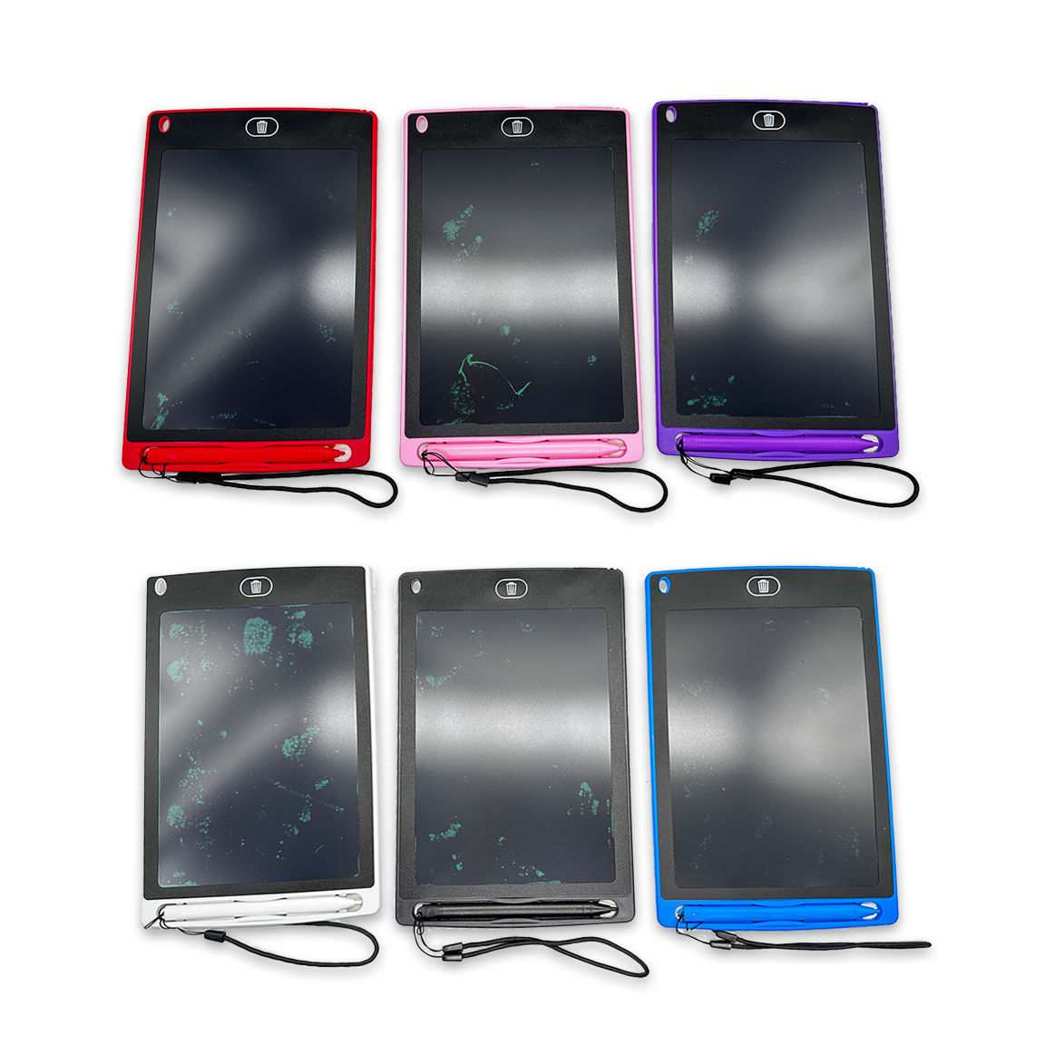 Novelty Closeout - Wholesale Drawing Board - Kids & Baby - Gadget Gear LCD Drawing Board Tablet Assortment - 6/Pack1