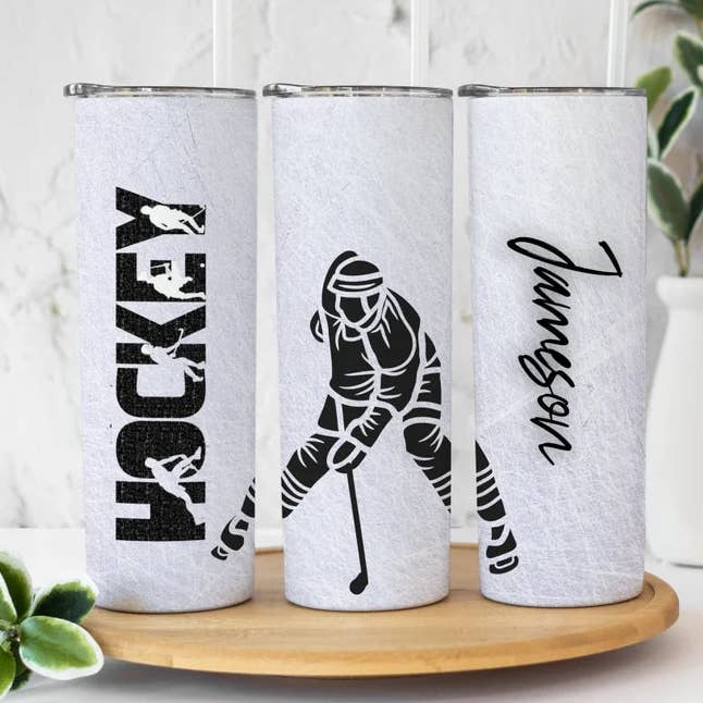 Hockey #2 | Tumbler for wholesale by Designs by Robyn