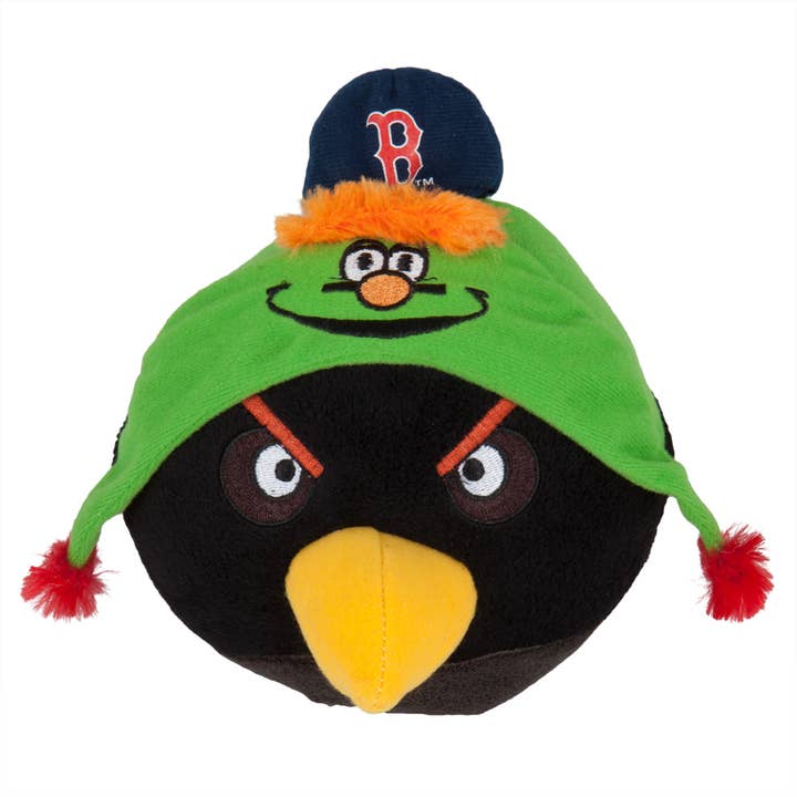 Official Store - Wholesale Stuffed/Plush Toy - Kids & Baby - Angry Birds - Boston Red Sox Black Bird Plush