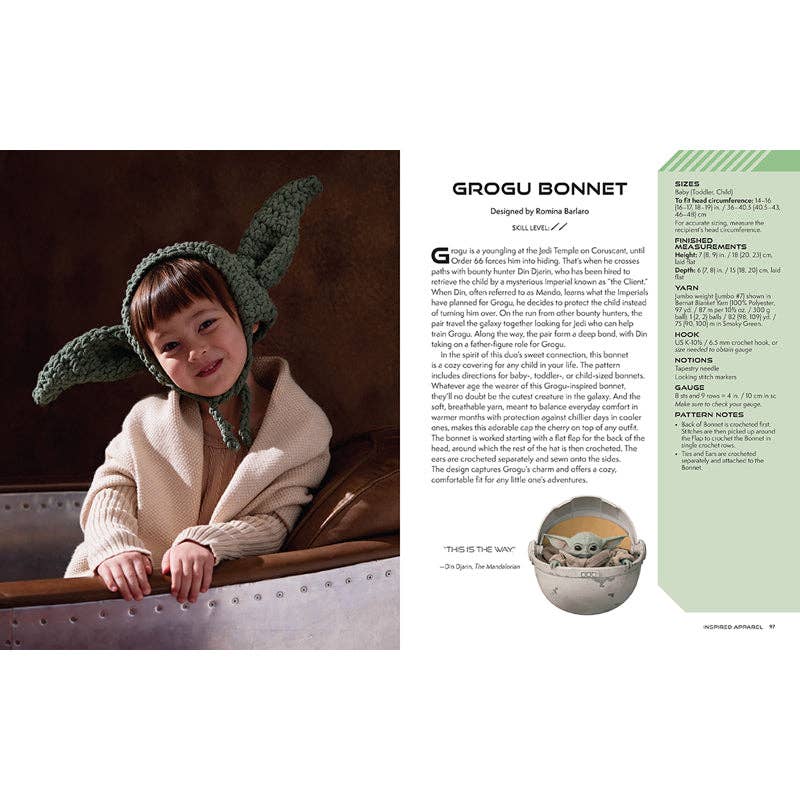 Insight Editions - #1 Pop Culture Publisher - Wholesale Crafts, Hobbies & DIY Book - Star Wars: The Official Crochet Pattern Book (NEW!)3
