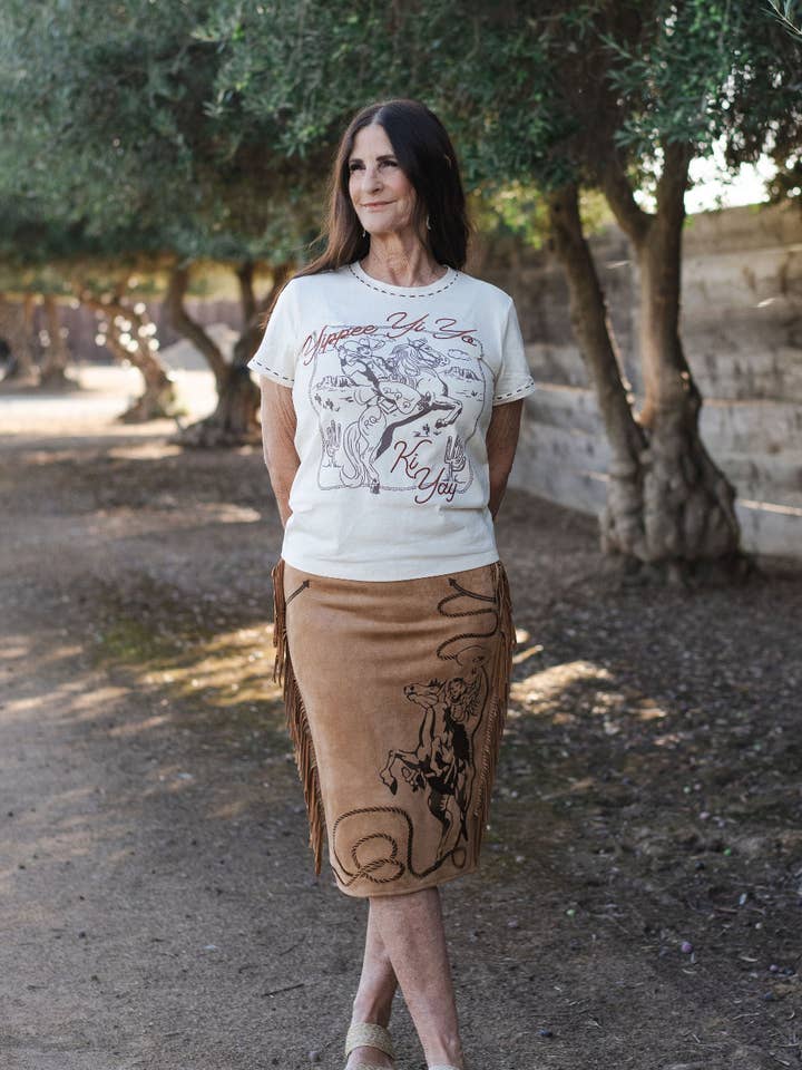 Casanova Cowgirl Skirt for wholesale by Rodeo Quincy