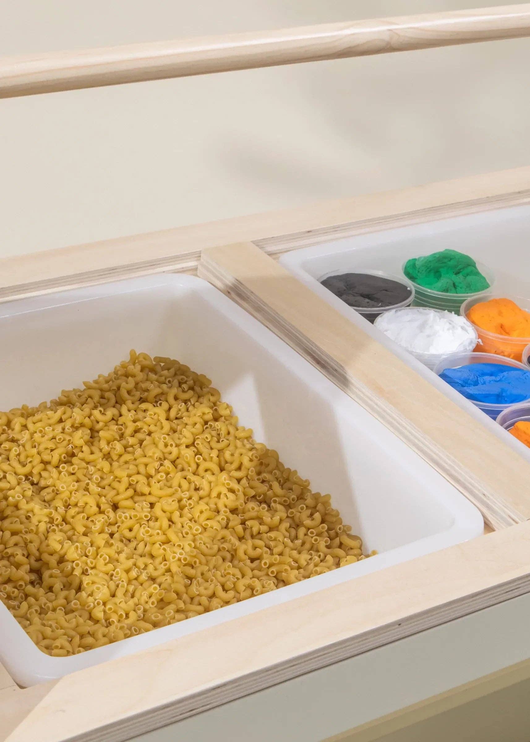 Coco Village - Wholesale Wood Toy - Kids - Multifunction Wooden Art & Sensory Table W/ Stools7