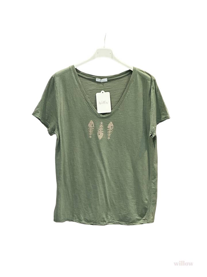 Moonsun - Wholesale T-Shirt - Women's - 3 fish t-shirt