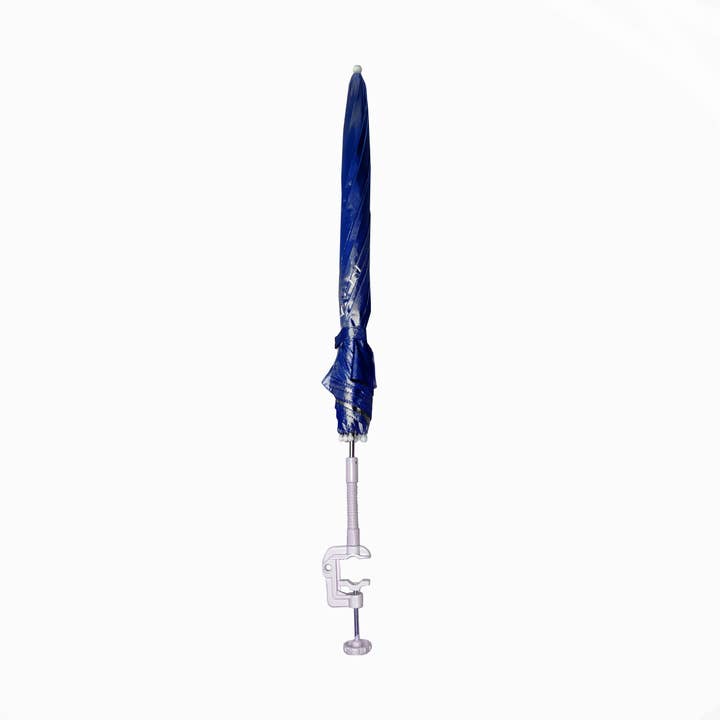 Chaby International - Wholesale Beach Umbrella - Caribbean Joe 48" Arc Clamp-On Beach Umbrella - Navy Blue