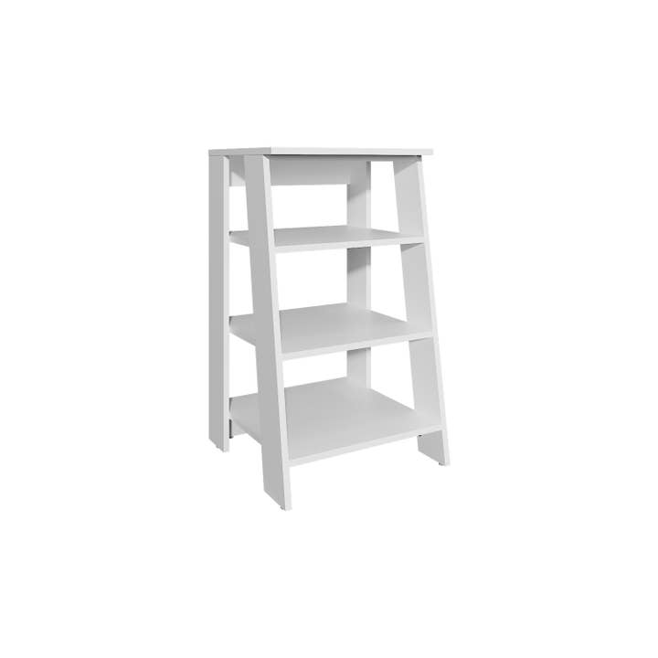 TUHOME FURNITURE – wholesale Free-standing shelf – Bathbi 30" High 4-Tier Ladder Shelf Organizer for Bathroom, Side Table, Living room8
