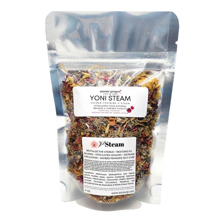 Yoni Steam Sacred Feminine Steam - V-Steam Herbs pour la vente par Amour Propre