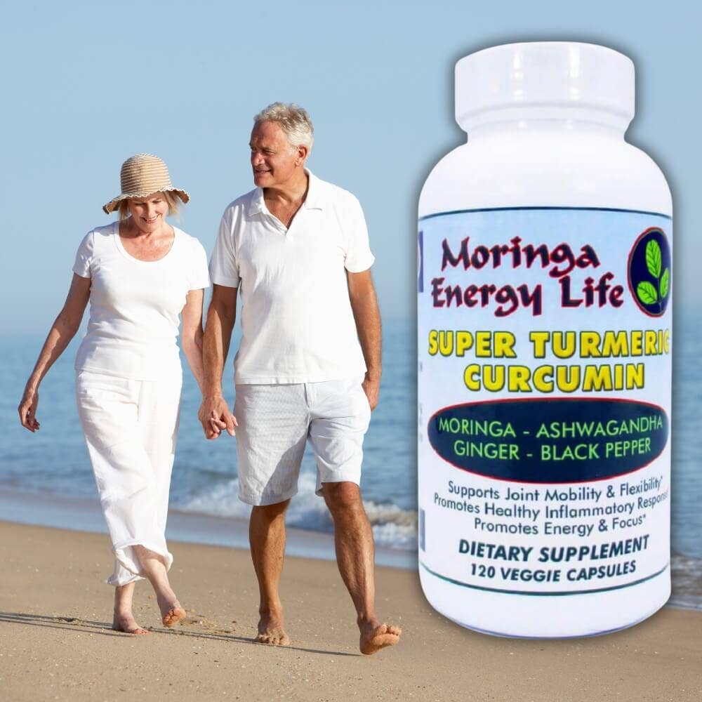 Moringa Energy Life - Wholesale Oral Supplement/Vitamin - Moringa Super Turmeric Curcumin Capsules (120)3