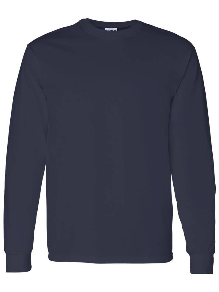 MYES BULK APPAREL - Wholesale T-Shirt - Unisex - Gildan Unisex Soft Heavy Cotton Long Sleeve Tee 19