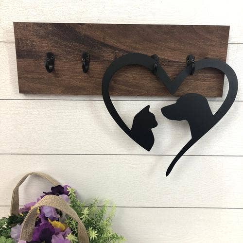 Corazón de perro y gato para venta al por mayor de Metal Unlimited