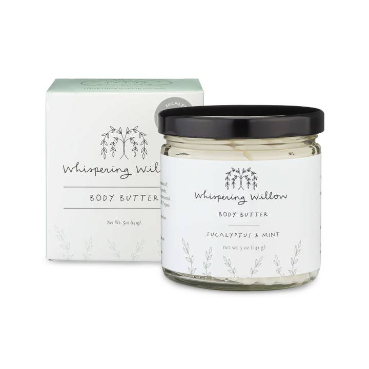 Whispering Willow - Wholesale Body Balm/Butter - Body Butter - Eucalyptus & Mint