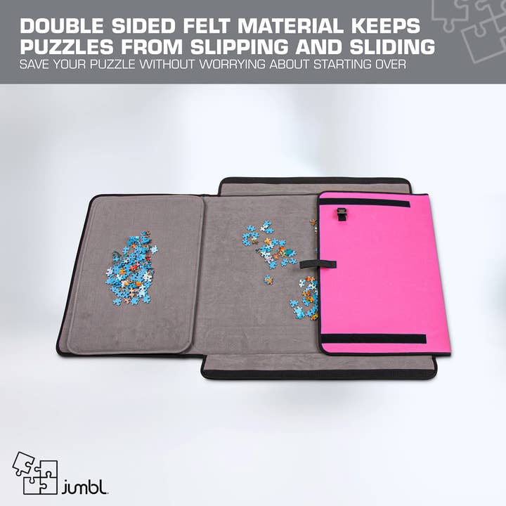 Jumbl - Vendita all'ingrosso Puzzle - Adulti - Carrello per puzzle portatile antiscivolo, tavola da 1500 pezzi17