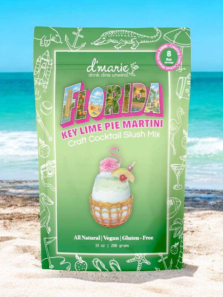Florida Key Lime Pie Martini Cocktail - Fertig-zum-Einfrieren-Cocktail für den Großhandel von d'marie inc.