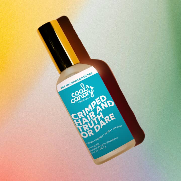 Crimped Hair and Truth Or Dare - Room Spritz for wholesale by Coal and Canary