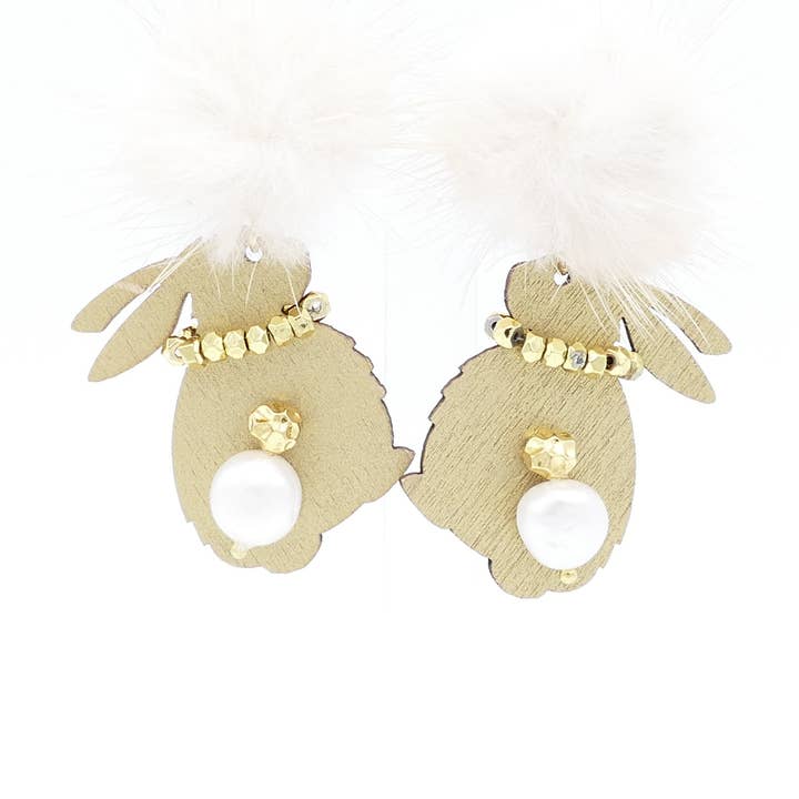 Clips d'oreilles Lili Gold Fell pour la vente par Cátia Levy Designer