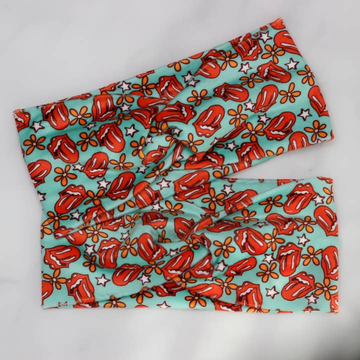 Twisted Headband - Velvet Tongues - Adult Size for wholesale by Luna + Liyah
