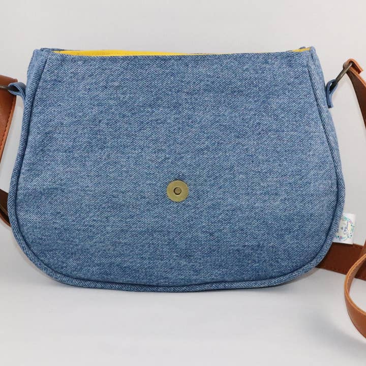 Essentiële basis tas van spijkerstof voor wholesale door Les Sacs de Théane