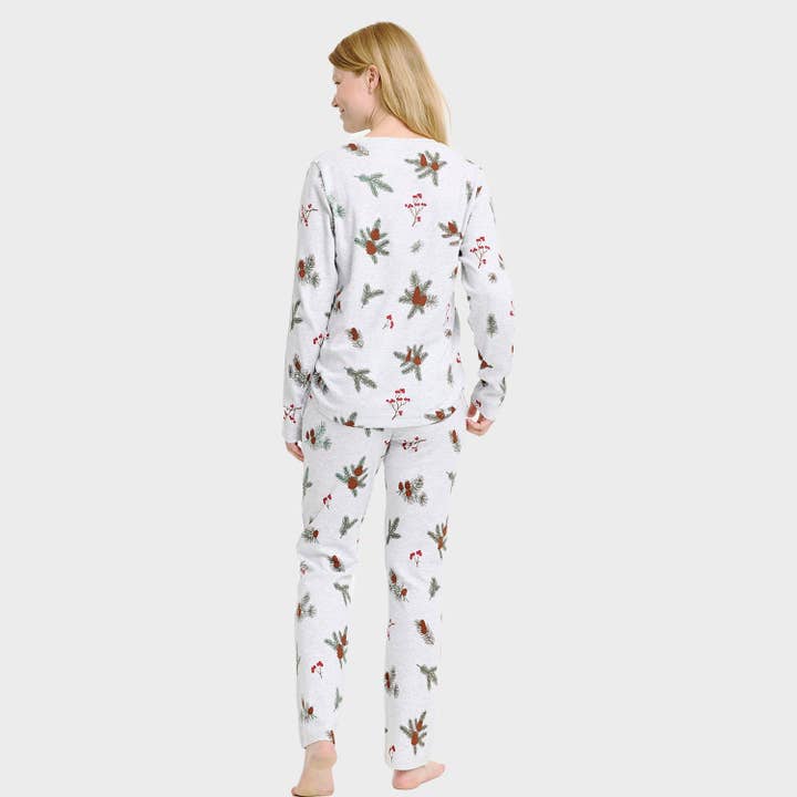 Happy Seasons - Wholesale Sleepwear Set - Women's - The Ribbed Pajamas – Women6