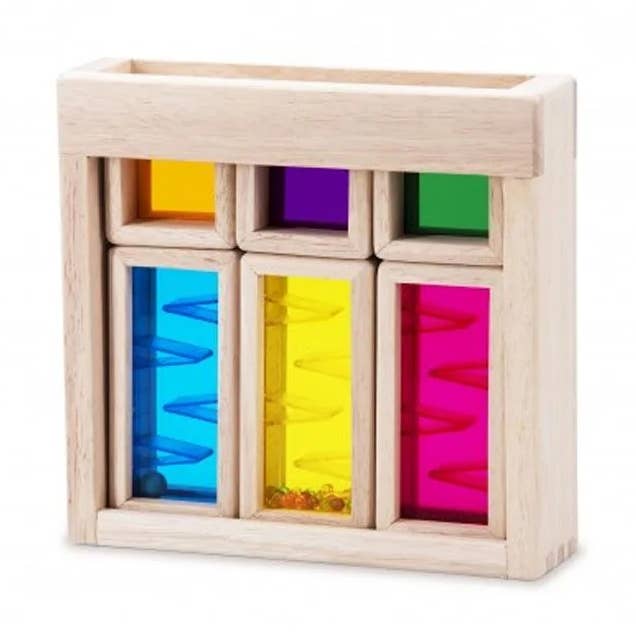 Raining Sound Blocks (24+ måneder) for engroshandel hos Beaming Baby