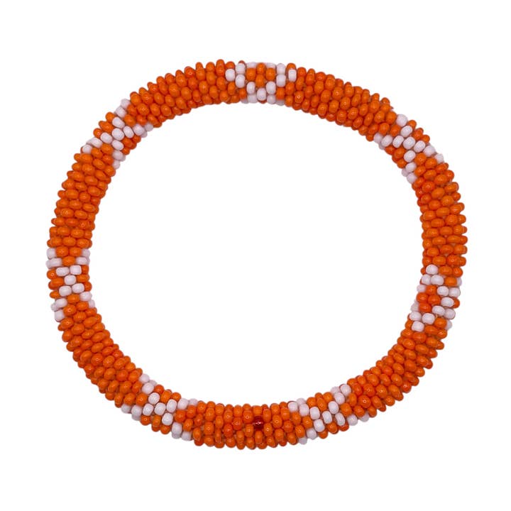 Nepal Mission-Orange & White Diamonds for wholesale by Noble Venture