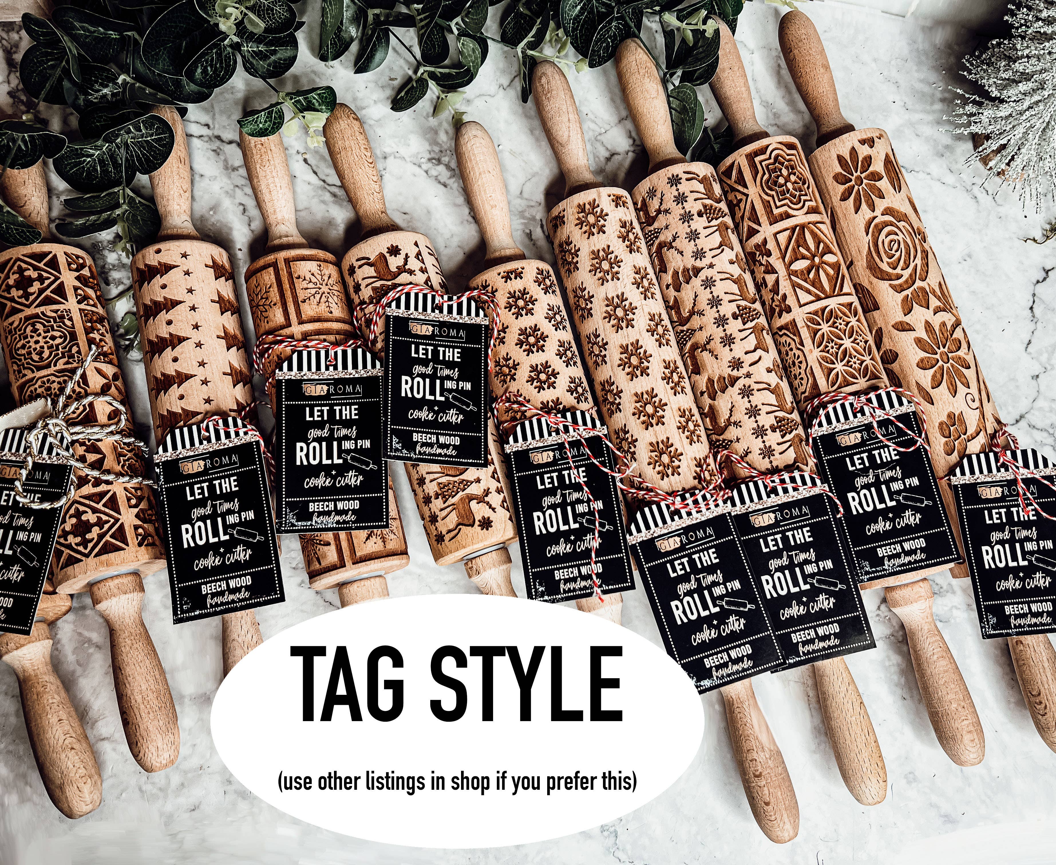 Gia Roma - Wholesale Rolling Pin - Spring Kitchen Gifts + Easter Baking, Rolling Pin for cookie8