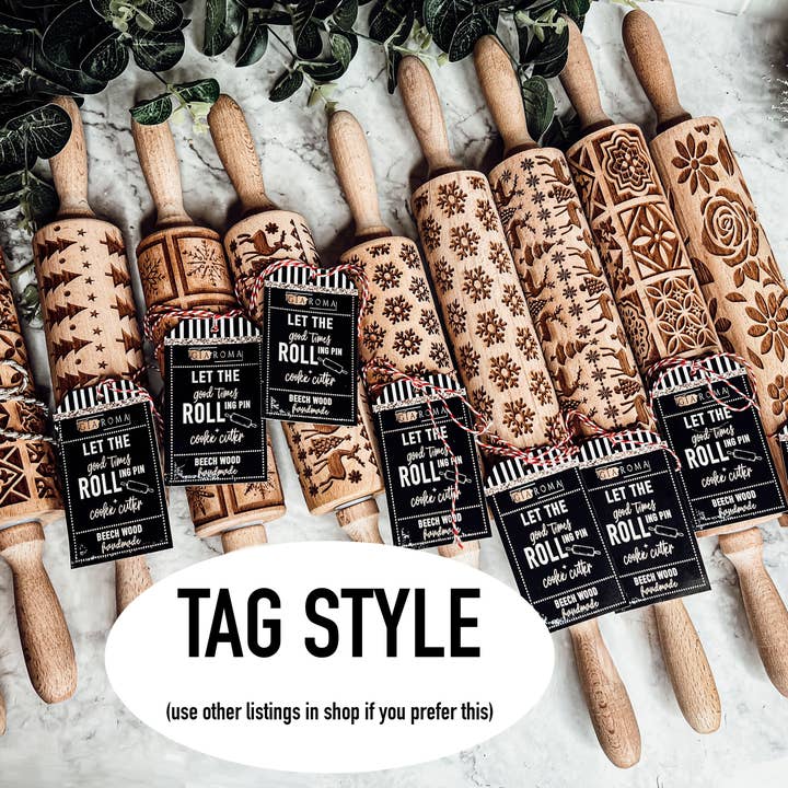 Gia Roma - Wholesale Rolling Pin - Spring Kitchen Gifts + Easter Baking, Rolling Pin for cookie8