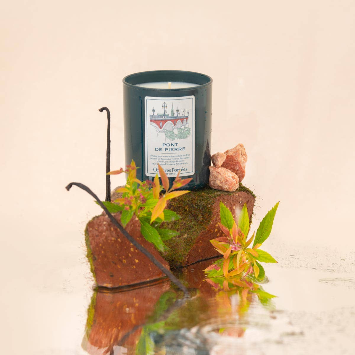 T A N D E M . Fragrances - Wholesale Jar/Filled Candle - Pont de Pierre Ombres Portees Parfumeur scented candle