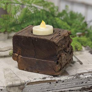 Rustic Vintage Metal Taper Candle Mold 6 Candle 10 - antiques