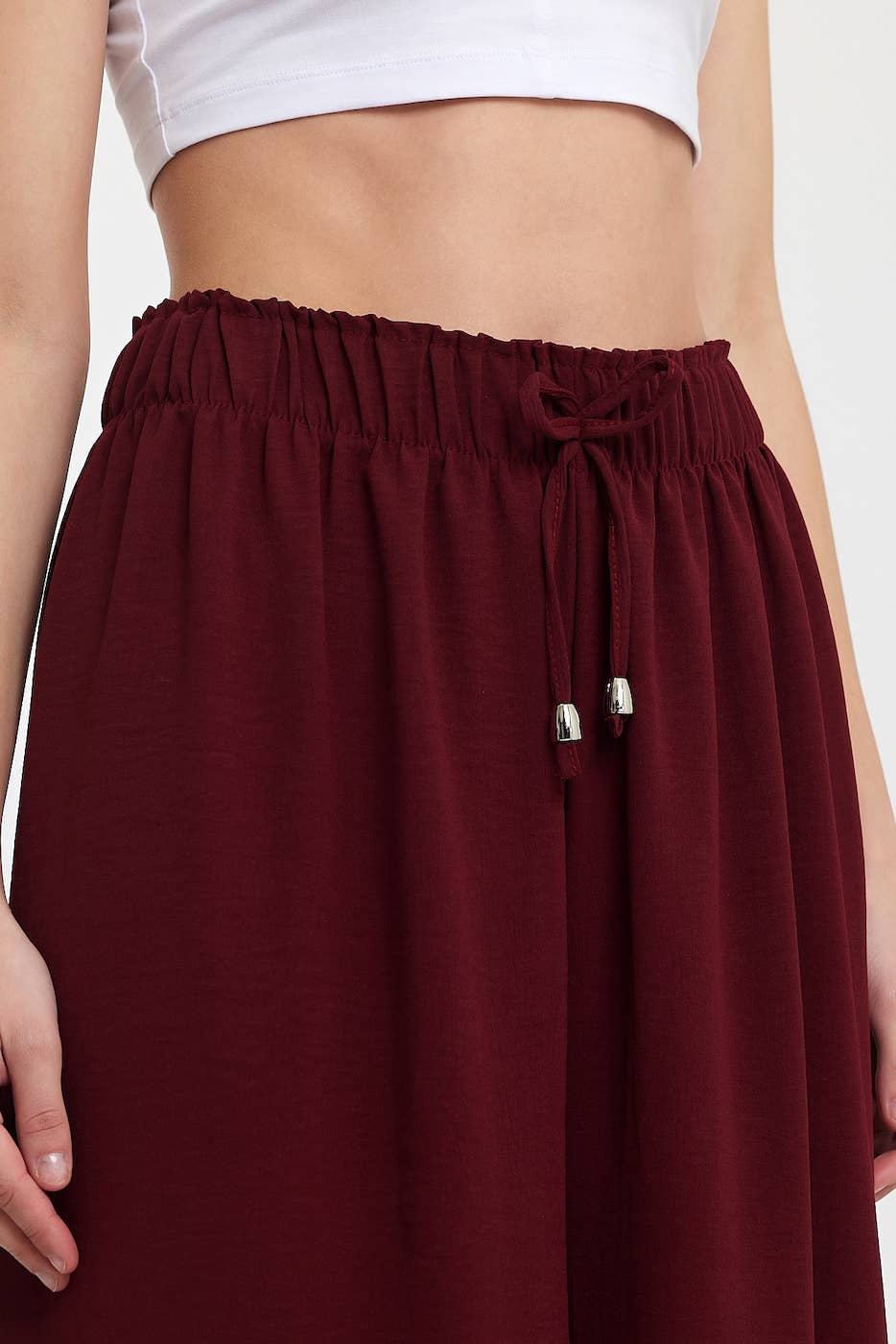 VAV NEW YORK - Wholesale Pants - Women's - Palazzo Pant Wide Leg Solid Color Pant Air Flow3