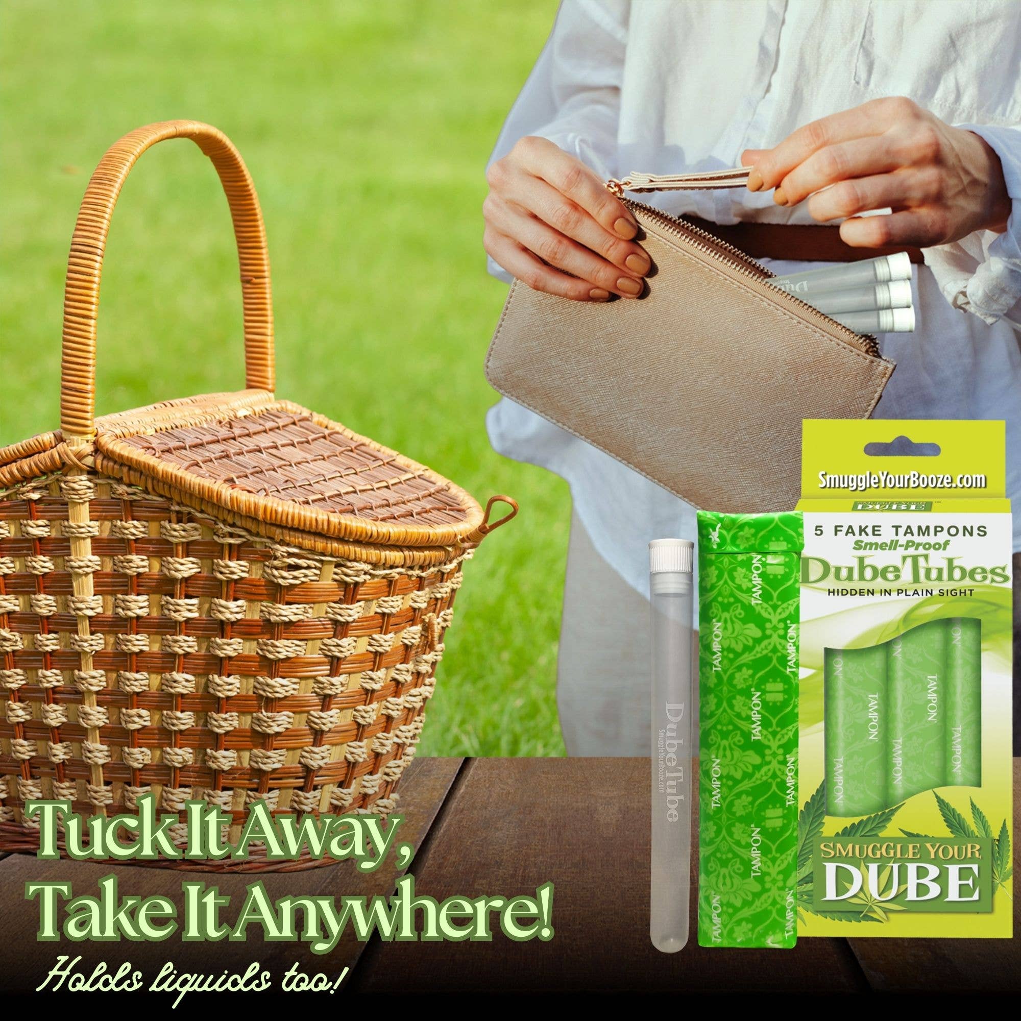 Smuggle Your Booze – Engroshandel Tampon – Dube Tubes - Skjul dine Dubes!6