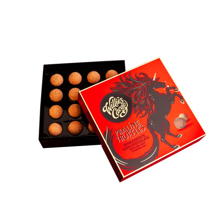 Vegan Dark Chocolate Praline Truffles With Sea Salt, 16 Pc and other Purchase Wholesale box chocolates. Free Returns & Net 60 Terms on Faire trending on Faire.