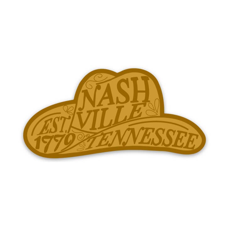 Cotton Mule - Wholesale Sticker - Tennessee Cowboy Hat Sticker